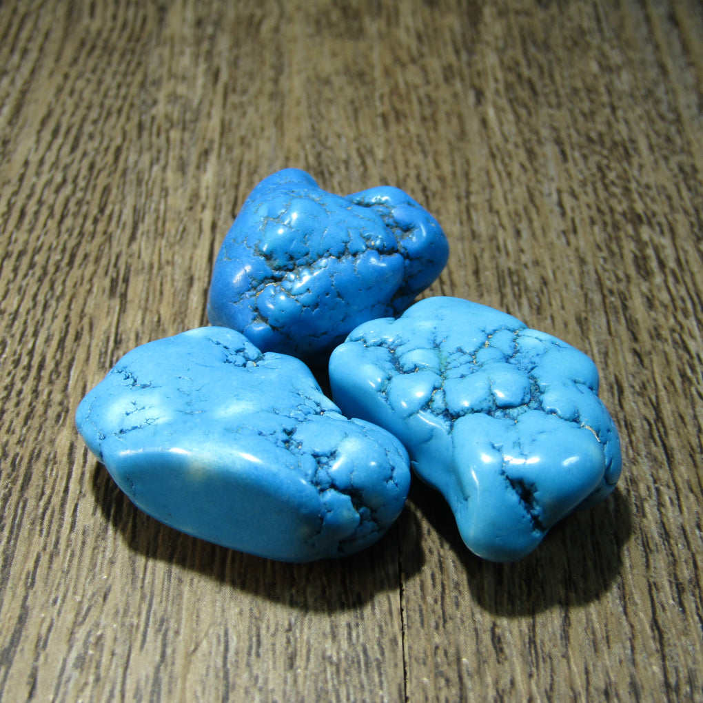 Blue Magnesite Tumbles