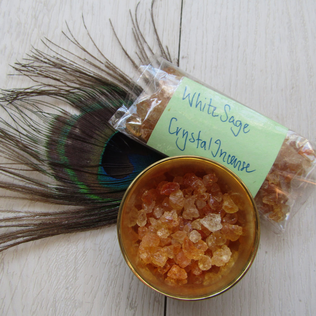 White Sage incense crystals