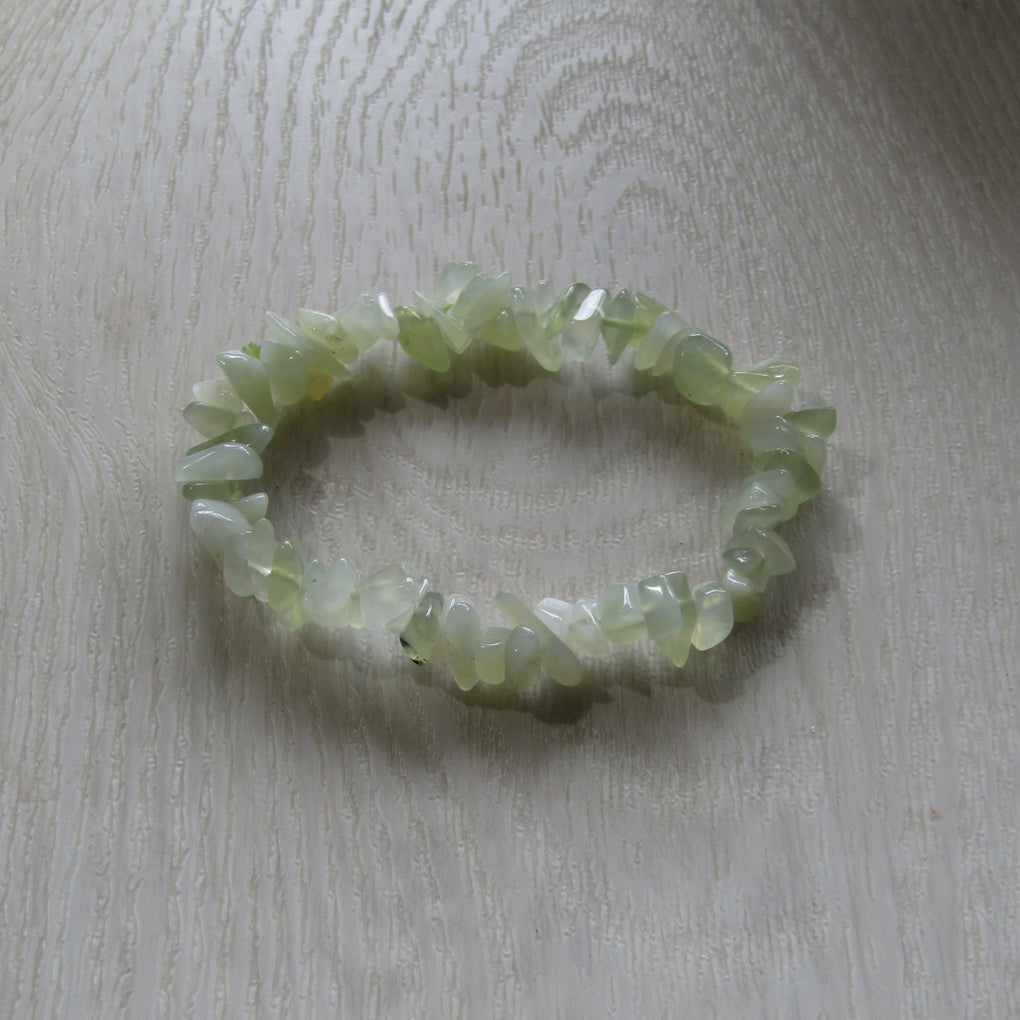 New Jade chip bead Bracelet