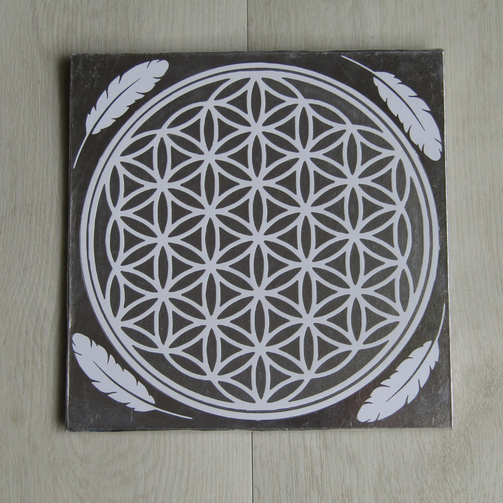 Flower of Life Grid Template (23 x 23 cm)