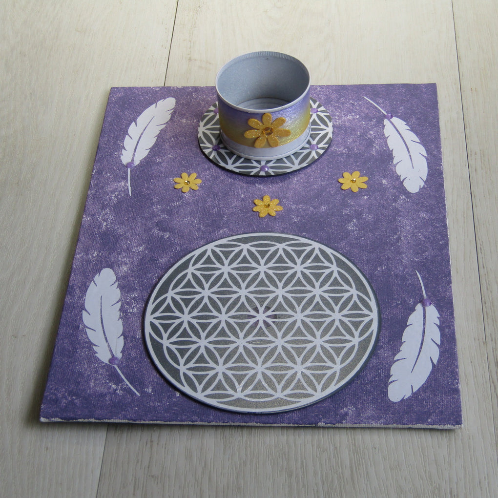 Flower of Life Grid Template (20 x 25 cm)