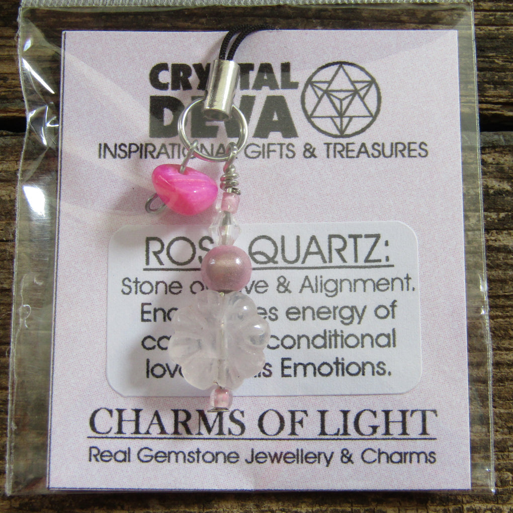 Rose Quartz Amulet (small)