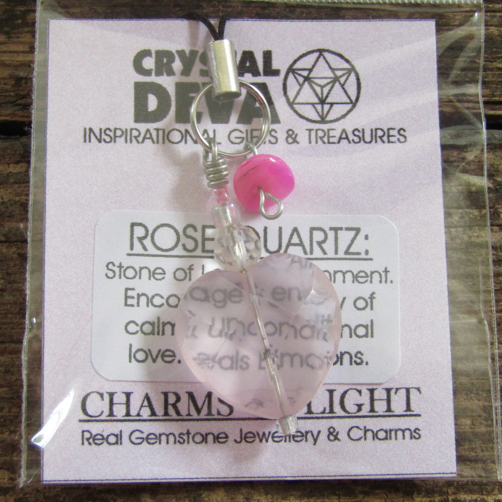Rose Quartz Amulet (small)